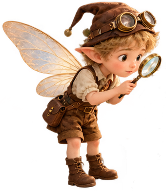 Elf with Magnifier